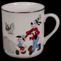 Disney Mickey Mouse Character Parade Coffee Mug Cup Japan
